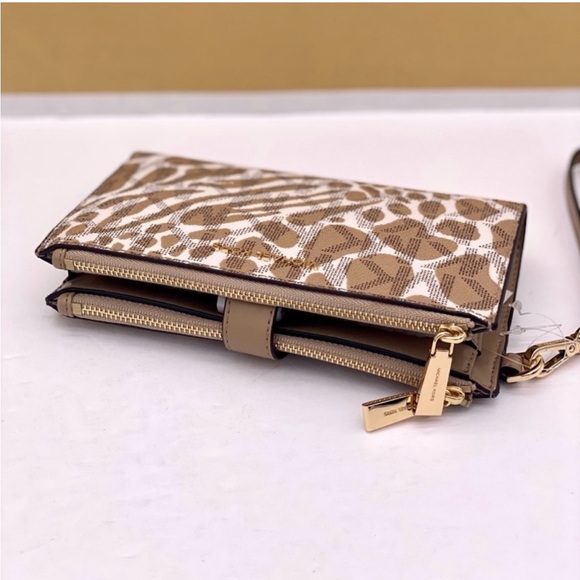 Michael Kors DoubleZip Wallet Wristlet Phone Case - Picture 4 of 9